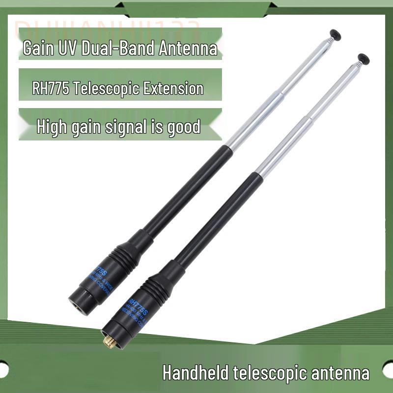 Eagle RH-775S Telescopic Whip Antenna for UV2plus Senheks 8800 Baofeng Universal
Eagle RH-775S Telescopic Whip Antenna for UV2plus Senheks 8800 Baofeng Universal