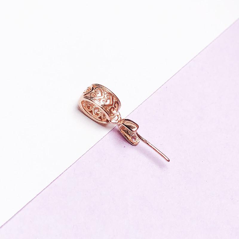 Подвеска «Нефритовый Будда» с соединителями из стерлингового серебра — косой зажим для ожерелья розового золота
Подвеска «Нефритовый Будда» с соединителями из стерлингового серебра — косой зажим для ожерелья розового золота