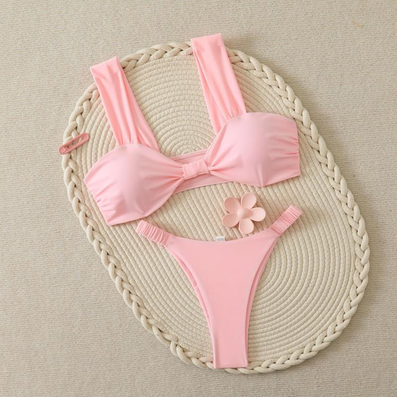 Hot Pure Color Sexy Bikini Suit Factory Split L рожевий
Hot Pure Color Sexy Bikini Suit Factory Split L рожевий