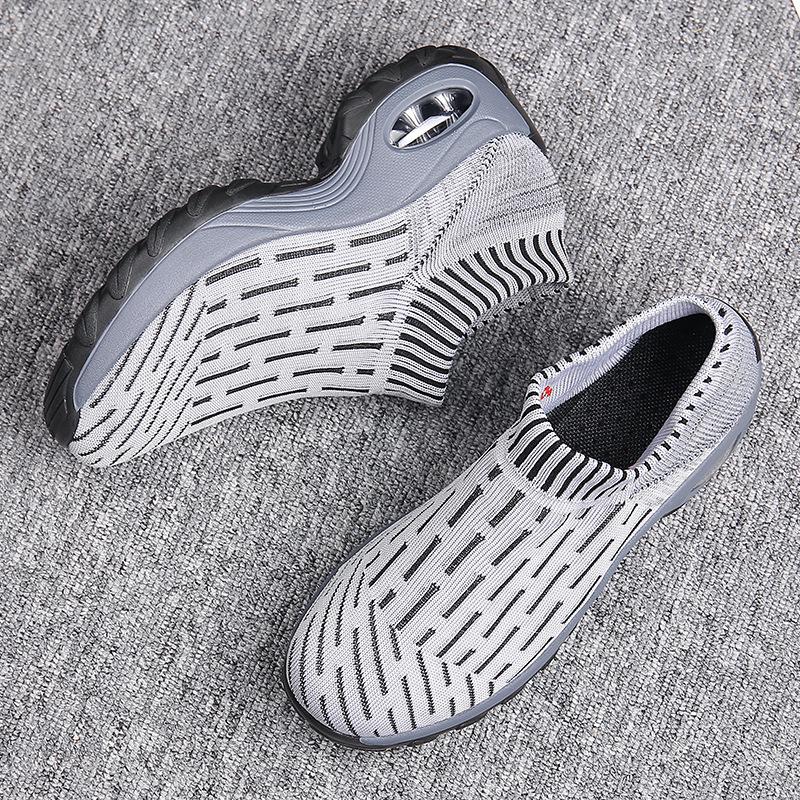 Ленивые слипоны, детские туфли, закрывающие стопу, из сетки, сплетенной в технике флайнит, туфли-носки на воздушной подушке, женские дышащие спортивные туфли 42 светло-серый
Ленивые слипоны, детские туфли, закрывающие стопу, из сетки, сплетенной в технике флайнит, туфли-носки на воздушной подушке, женские дышащие спортивные туфли 42 светло-серый