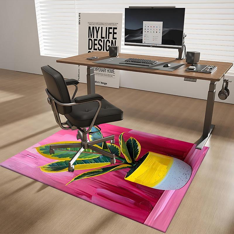 1pc Anime Cartoon Design Croton Plant Chair Mat Non Slip Carpet for Office, Home Decor, Living Room, Bedroom 60cm by 90cm
1pc Anime Cartoon Design Croton Plant Chair Mat Non Slip Carpet for Office, Home Decor, Living Room, Bedroom 60cm by 90cm