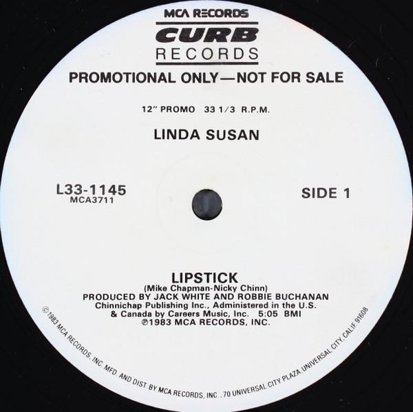 12inch Record LINDA SUSAN BAUER - Lipstick L331145PROMO MCA Records, Cu 1983 US Rock Used
12inch Record LINDA SUSAN BAUER - Lipstick L331145PROMO MCA Records, Cu 1983 US Rock Used