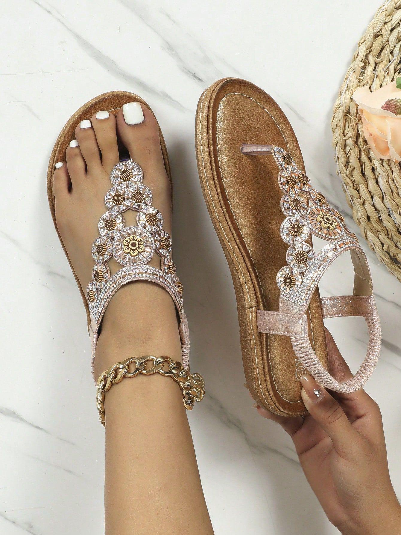 Round Toe Plus Size Rhinestone Cutout Flat Bohemian Summer Shoes – A866 US 7.5 рожевий
Round Toe Plus Size Rhinestone Cutout Flat Bohemian Summer Shoes – A866 US 7.5 рожевий