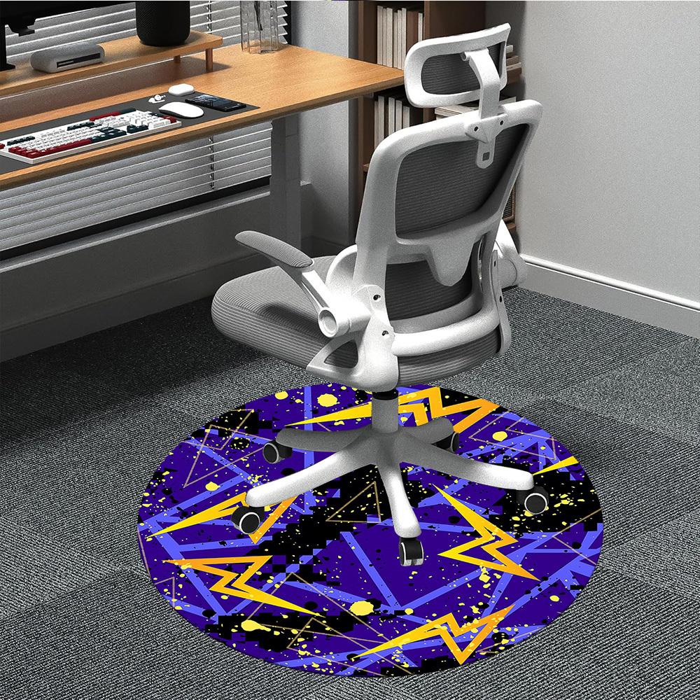 1pc Abstract Geometric Pattern Carpet, Round Non Slip Durable Large Size Office Carpet, Suitable for Office 80cm
1pc Abstract Geometric Pattern Carpet, Round Non Slip Durable Large Size Office Carpet, Suitable for Office 80cm