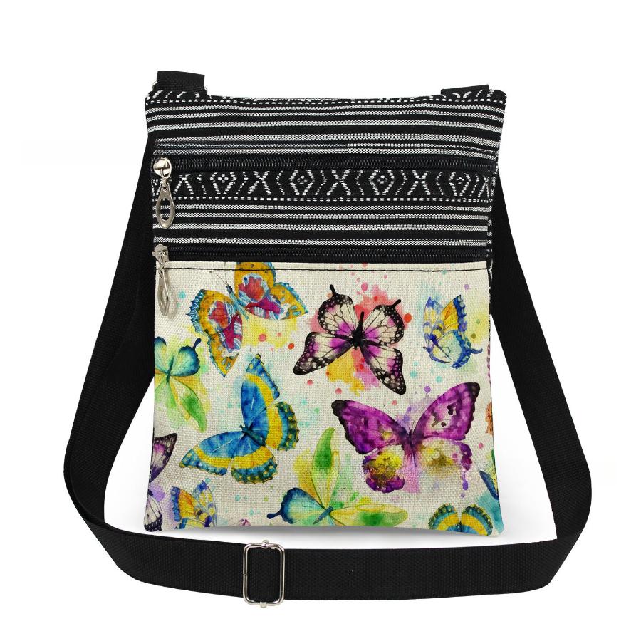 1PC Butterfly Print Tote Bags Women Shoulder Handbags Postman Package 6957
1PC Butterfly Print Tote Bags Women Shoulder Handbags Postman Package 6957