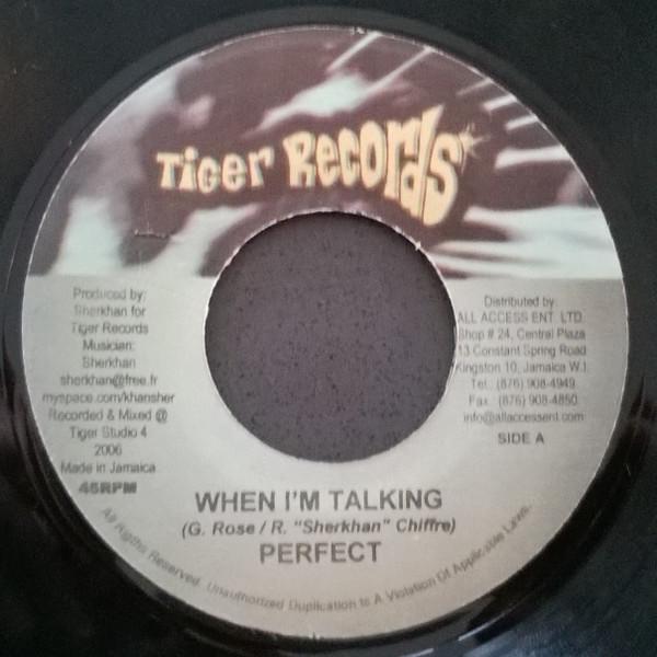 7inch Record PERFECT - When I m Talking NONE Tiger Records 2006 Jamaica Reggae, Ska & Dub Used
7inch Record PERFECT - When I m Talking NONE Tiger Records 2006 Jamaica Reggae, Ska & Dub Used