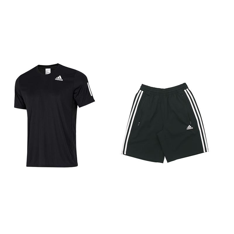 Adidas Color Block Logo Striped Breathable Round Neck Printed Short Sleeve Basic Logo Elastic Shorts Casual Sports Set Unisex Sets Black HP1998+FT2838 XL
Adidas Color Block Logo Striped Breathable Round Neck Printed Short Sleeve Basic Logo Elastic Shorts Casual Sports Set Unisex Sets Black HP1998+FT2838 XL