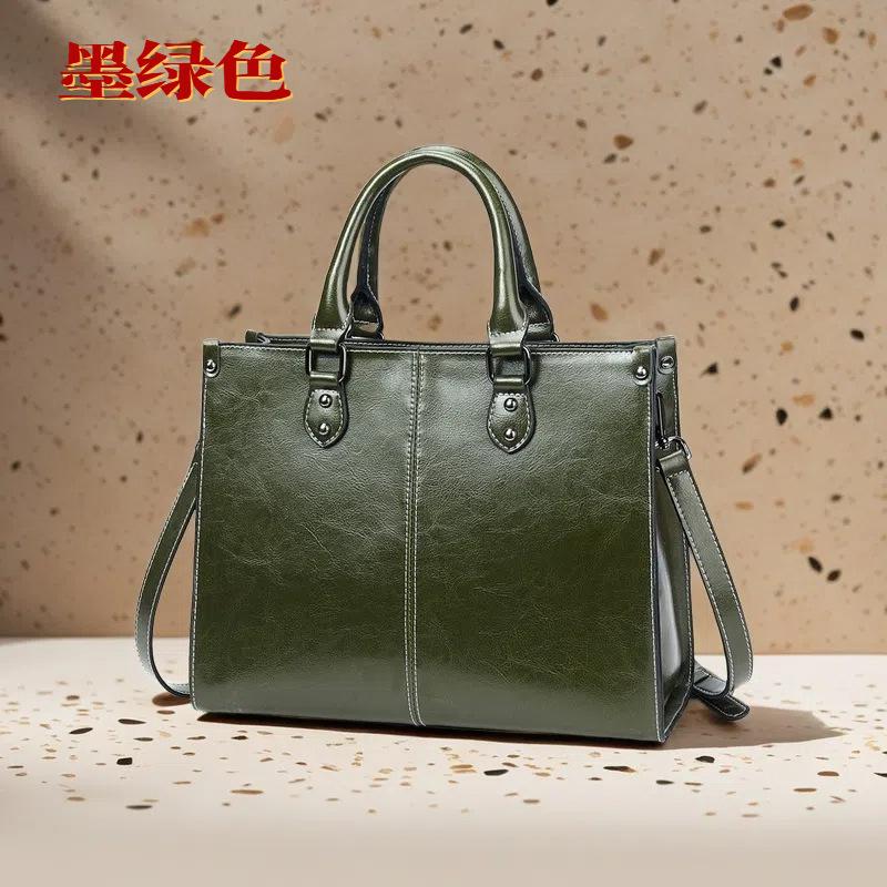 Весенние женские сумки, кожаные сумки через плечо на одно плечо, повседневные кожаные сумки и дамские сумки зелёный
Весенние женские сумки, кожаные сумки через плечо на одно плечо, повседневные кожаные сумки и дамские сумки зелёный