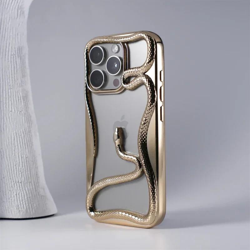 3D Snake Hollow Pattern Cooling Heat Dissipation Phone Case for IPhone 17 16 15 14 Plus 13 12 Pro Max Shockproof Protective Case iPhone17 Pro
3D Snake Hollow Pattern Cooling Heat Dissipation Phone Case for IPhone 17 16 15 14 Plus 13 12 Pro Max Shockproof Protective Case iPhone17 Pro