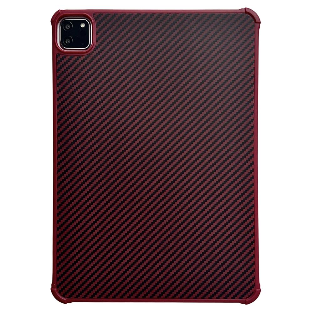 For iPad Pro 11 (2024) Magnetic Case Borderless Carbon Fiber Acrylic Tablet Cover Wine Red
For iPad Pro 11 (2024) Magnetic Case Borderless Carbon Fiber Acrylic Tablet Cover Wine Red