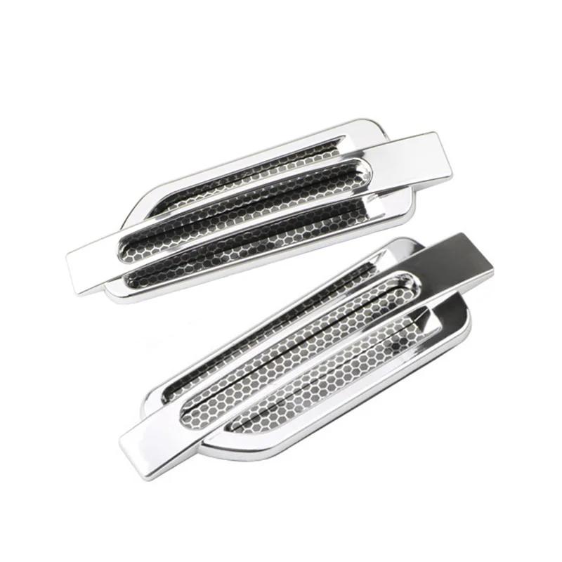 1Pair Car Hood Side Vent Air Flow Spoiler Racing Intake Grille Trim Duct Chrome Black Sticker Exterior Accessories Decorative
1Pair Car Hood Side Vent Air Flow Spoiler Racing Intake Grille Trim Duct Chrome Black Sticker Exterior Accessories Decorative