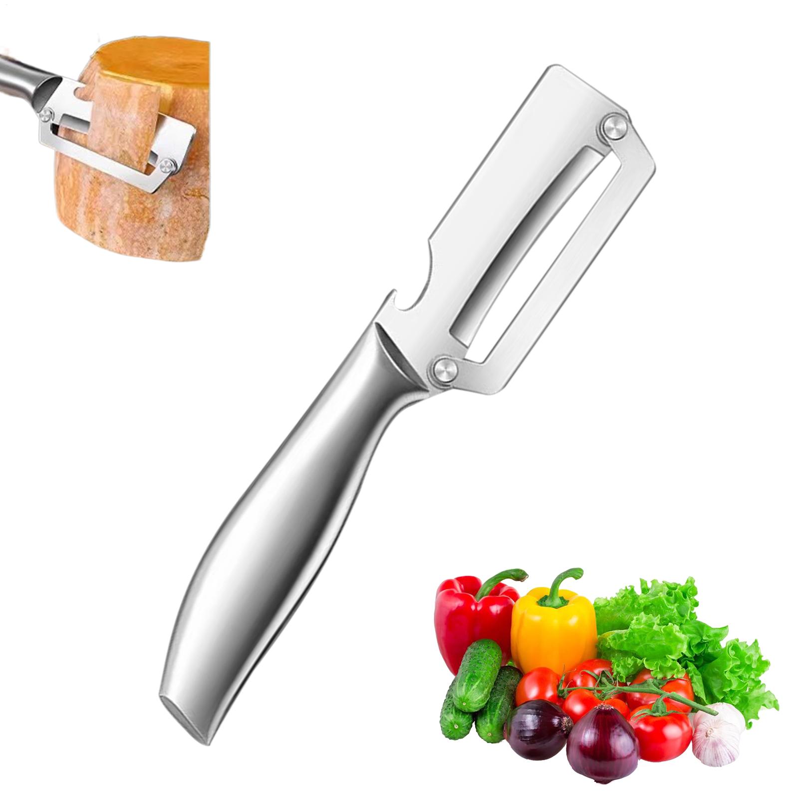 Stainless Steel Peeler Stainless Steel Multifunctional Scraper with Bottle Opener Kitchen Appliances for Fruit Potato Lemon Home CN
Stainless Steel Peeler Stainless Steel Multifunctional Scraper with Bottle Opener Kitchen Appliances for Fruit Potato Lemon Home CN