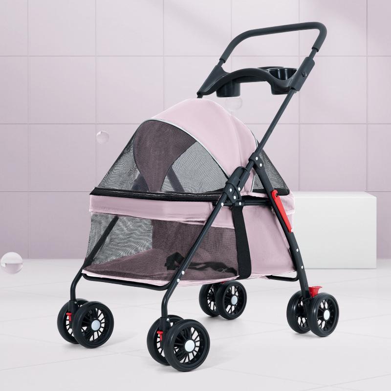 Легкая складная коляска для домашних животных для кошек и собак Foldable in all models
Легкая складная коляска для домашних животных для кошек и собак Foldable in all models