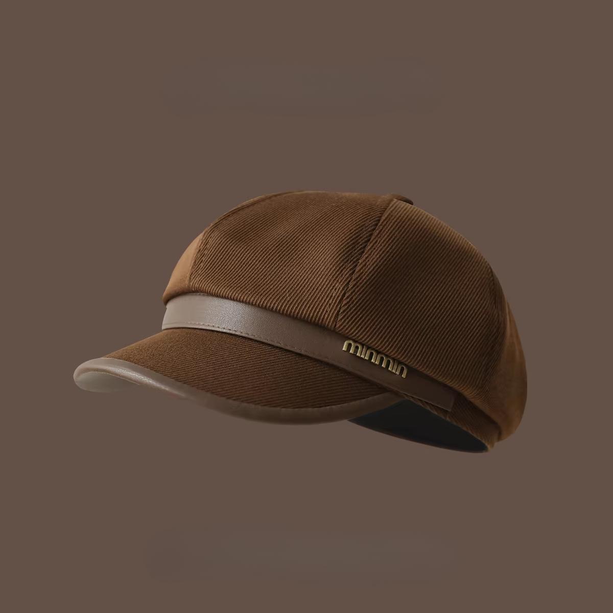 Brown Beret Female Retro Temperament Octagonal Hat Korean Fashion Newsboy Hat Literary Painter Hat
Brown Beret Female Retro Temperament Octagonal Hat Korean Fashion Newsboy Hat Literary Painter Hat