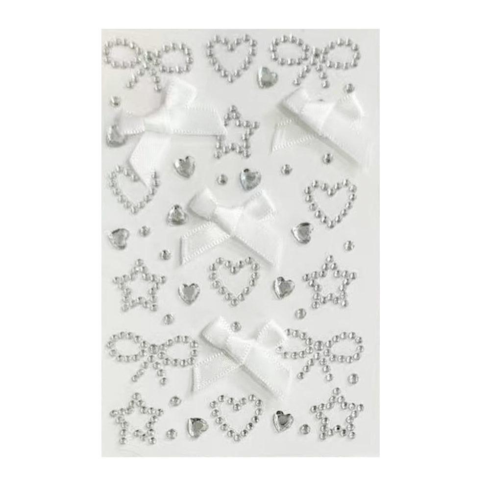 Shiny Sparkling Face Gem Sticker Glitter 3D Crystal Stickers Gifts DIY Decals Planner білий
Shiny Sparkling Face Gem Sticker Glitter 3D Crystal Stickers Gifts DIY Decals Planner білий