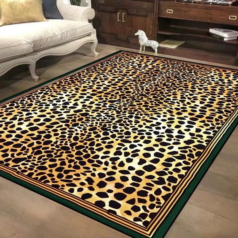 Скандинавский стиль Леопардовый декоративный ковер для гостиной Большая площадь Мягкий фланелевый ковер для спальни Нескользящий Легкая чистка Прикроватный коврик для кабинета 60*90cm
Скандинавский стиль Леопардовый декоративный ковер для гостиной Большая площадь Мягкий фланелевый ковер для спальни Нескользящий Легкая чистка Прикроватный коврик для кабинета 60*90cm