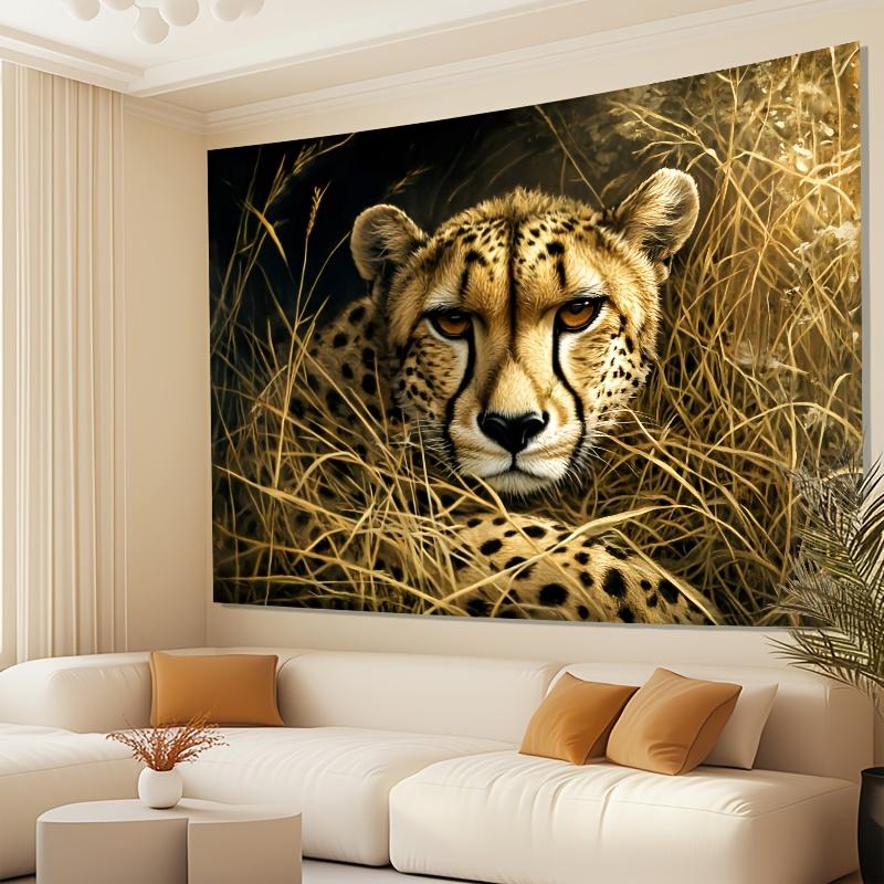 1 Elegant Leopard Resting on Tree Branch Tapestry Luxurious Polyester Wall Art for Living Room Bedroom Office Party Decor 74x94cm(29x37in)
1 Elegant Leopard Resting on Tree Branch Tapestry Luxurious Polyester Wall Art for Living Room Bedroom Office Party Decor 74x94cm(29x37in)