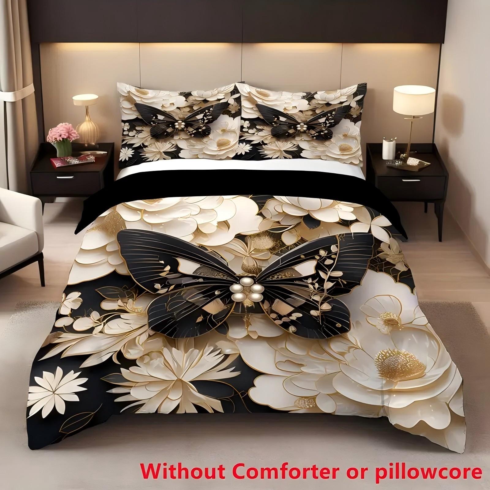 Beautiful Butterfly Floral Pattern 3D Printed Quilt cover European Retro Insect Theme Home Textiles Duvet Cover Sets Pillowcase 135x200cm 2pcs
Beautiful Butterfly Floral Pattern 3D Printed Quilt cover European Retro Insect Theme Home Textiles Duvet Cover Sets Pillowcase 135x200cm 2pcs