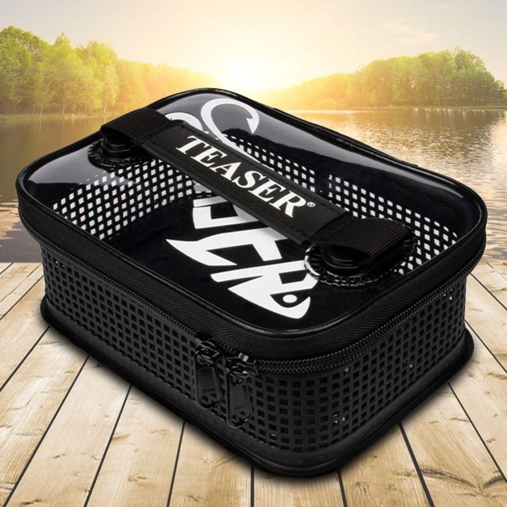 Metal Fishing Lure Bait Hooks Box Large Capacity Metal Jig Bag Lure Bait Storage Bag Bait Storage 26x12x11cm червоний
Metal Fishing Lure Bait Hooks Box Large Capacity Metal Jig Bag Lure Bait Storage Bag Bait Storage 26x12x11cm червоний