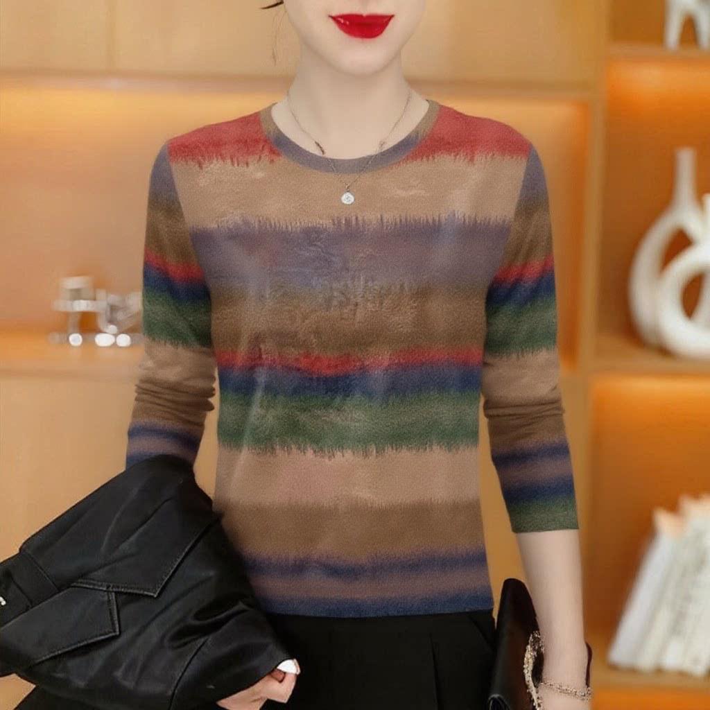 Stylish Yellow Plaid Long Sleeve T-shirt for Women - Age-Reducing, Slimming, Casual Round Neck Top XL
Stylish Yellow Plaid Long Sleeve T-shirt for Women - Age-Reducing, Slimming, Casual Round Neck Top XL