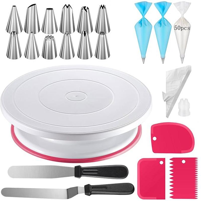 Decorating Cake Kit With TurntableComplete Baking Tools For BeginnersDiy FondantButtercream Diy Decorating For Kids Adults Children s Birthday Gift
Decorating Cake Kit With TurntableComplete Baking Tools For BeginnersDiy FondantButtercream Diy Decorating For Kids Adults Children s Birthday Gift