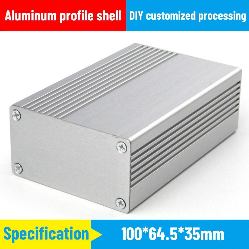 Silver Tool Shielding Box Electronic Project Box Circuit Board Shell Enclosure Case Power Case
Silver Tool Shielding Box Electronic Project Box Circuit Board Shell Enclosure Case Power Case