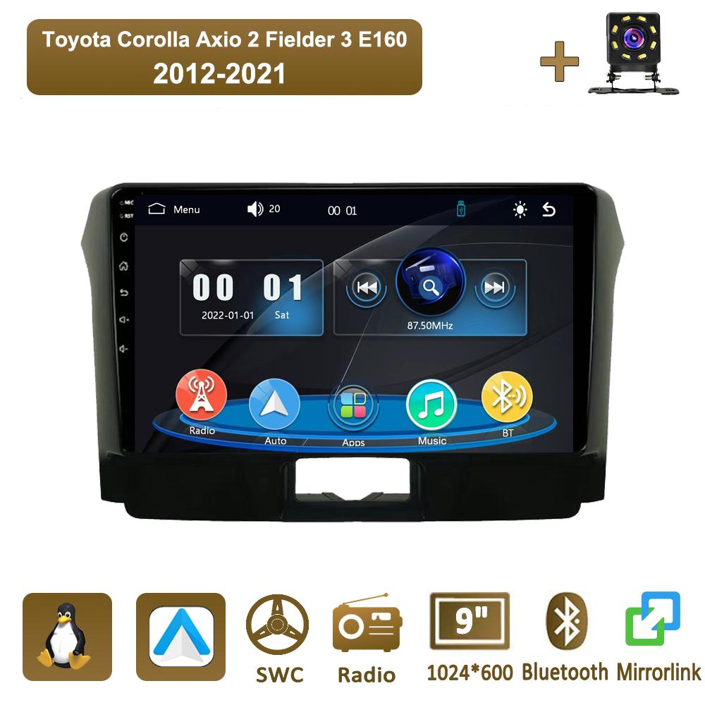 Icreative Car Radio Multimedia MP5 Player Head Unit Stereo BT For Toyota Corolla Axio 2 Fielder 3 E160 2012-2021 чорний
Icreative Car Radio Multimedia MP5 Player Head Unit Stereo BT For Toyota Corolla Axio 2 Fielder 3 E160 2012-2021 чорний