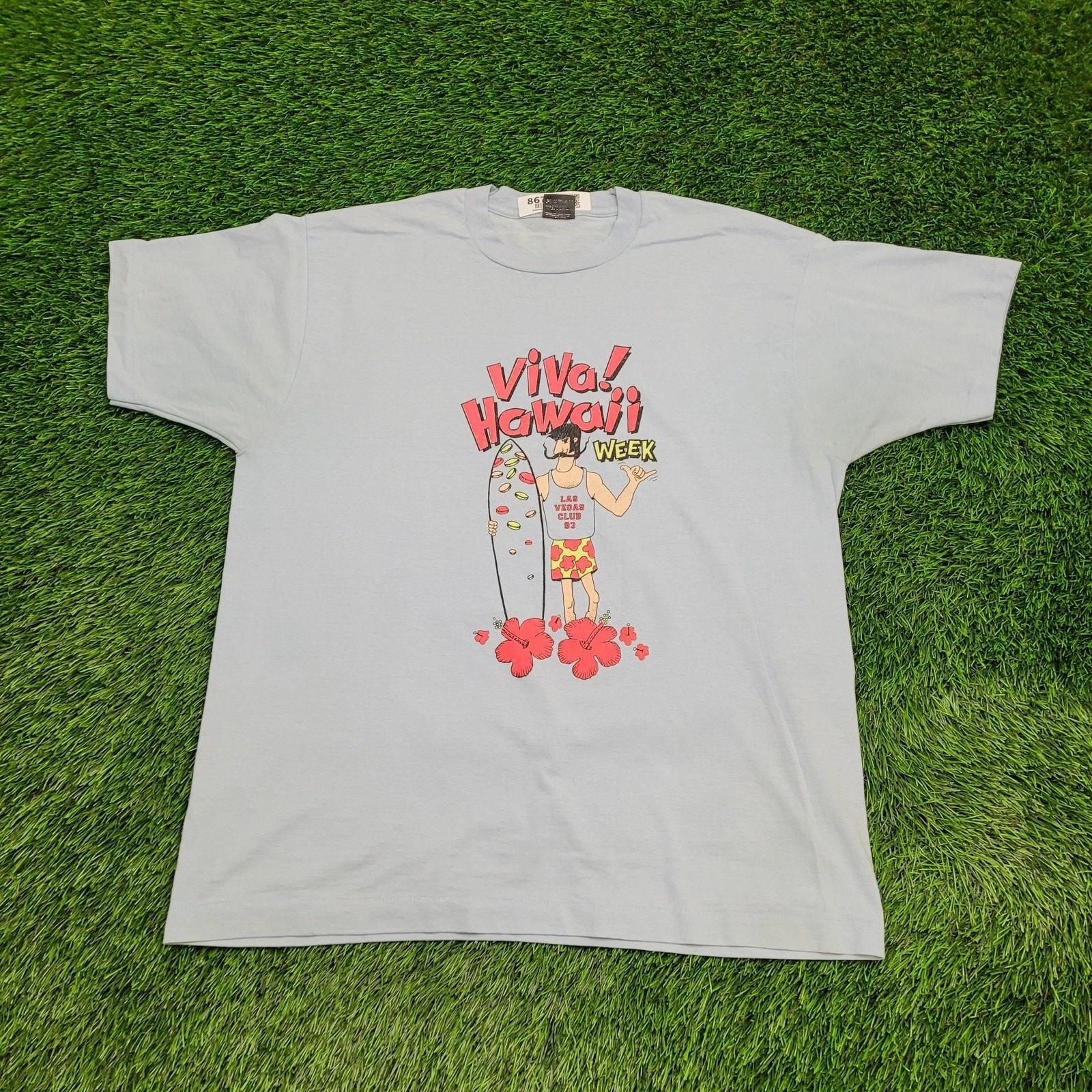 Vintage 1993 Las-Vegas Club Surfer Shirt XL 23x28 Hawaii 4XL
Vintage 1993 Las-Vegas Club Surfer Shirt XL 23x28 Hawaii 4XL