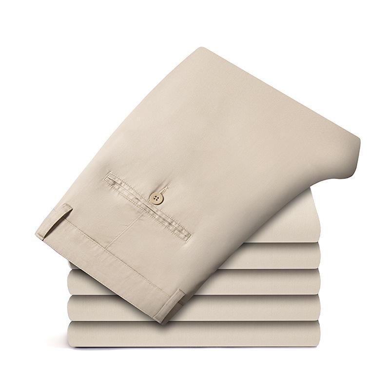 Spring/Summer Tencel Cotton Slim Fit Men s Dress Pants - Versatile Straight Leg for Middle-Aged 30
Spring/Summer Tencel Cotton Slim Fit Men s Dress Pants - Versatile Straight Leg for Middle-Aged 30