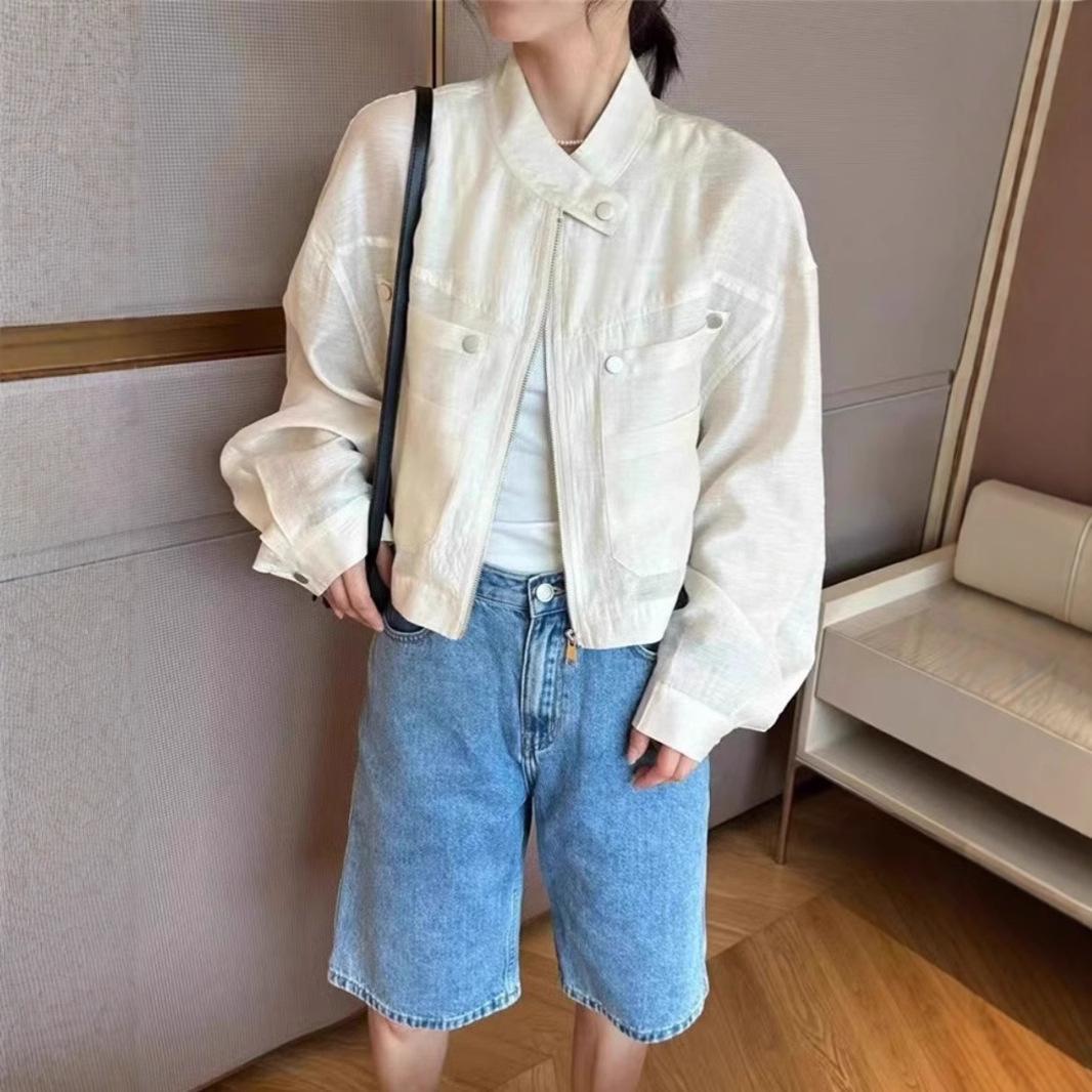 2025 Korean Spring/Summer Women s Stylish Solid Color Sun Protection Jacket with Stand-up Collar Large
2025 Korean Spring/Summer Women s Stylish Solid Color Sun Protection Jacket with Stand-up Collar Large