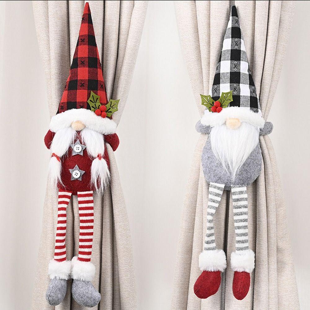 Funny Christmas Curtain Buckle Cartoon Faceless Doll Curtain Tie Rope Christmas Gift червоний
Funny Christmas Curtain Buckle Cartoon Faceless Doll Curtain Tie Rope Christmas Gift червоний