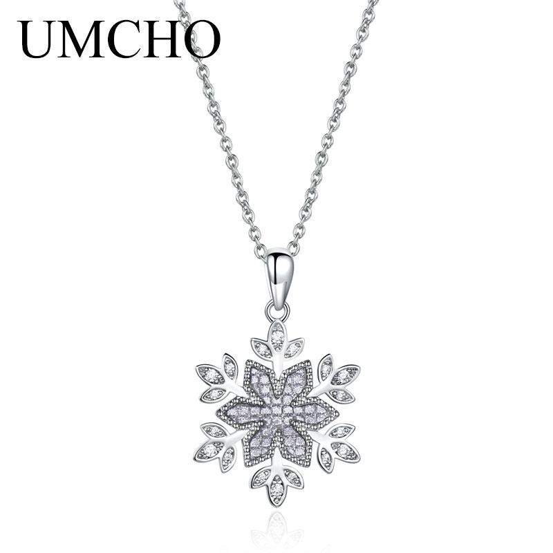 UMCHO снежинка, ожерелье, цепочка, подвески для зимы, рождественский подарок, одежда, украшение, изящные ювелирные изделия
UMCHO снежинка, ожерелье, цепочка, подвески для зимы, рождественский подарок, одежда, украшение, изящные ювелирные изделия