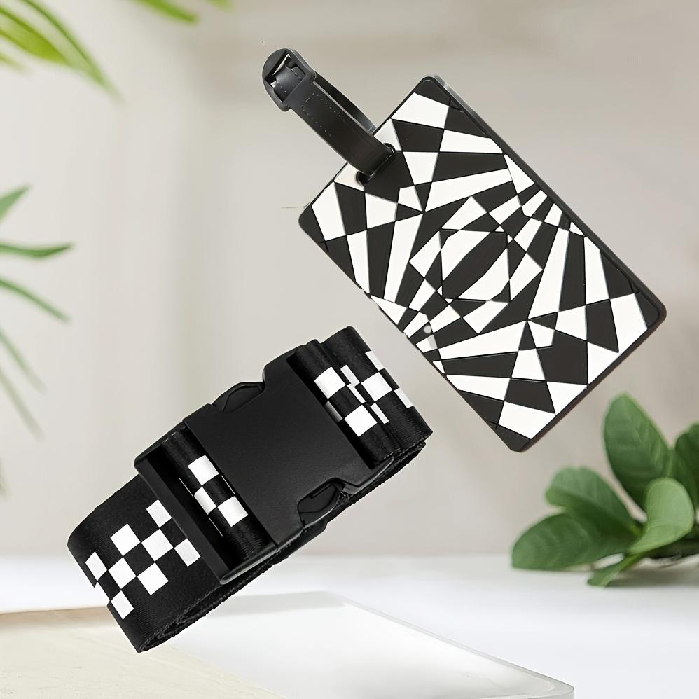 2Pcs Travel Luggage Accessory Set - Adjustable Strap & Silicone Tag, for Suitcase Protection & ID 2pcs
2Pcs Travel Luggage Accessory Set - Adjustable Strap & Silicone Tag, for Suitcase Protection & ID 2pcs