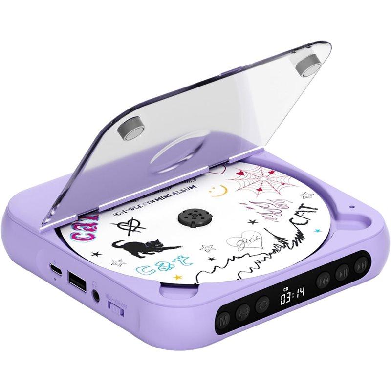 B68C Портативний CD-плеєр Перезаряджуваний Портативний CD-плеєр З Bluetooth Подвійні Стерео Динаміки
B68C Портативний CD-плеєр Перезаряджуваний Портативний CD-плеєр З Bluetooth Подвійні Стерео Динаміки