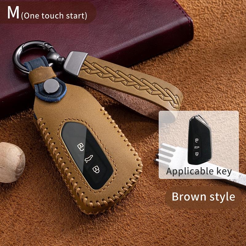 New Leather Car Key Cover For VW Volkswagen Golf 8 MK8 ID.3/4 Cupra Skoda Octavia A8 SEAT Leon MK4 2020 -2023 Formentor Tarraco жовтий
New Leather Car Key Cover For VW Volkswagen Golf 8 MK8 ID.3/4 Cupra Skoda Octavia A8 SEAT Leon MK4 2020 -2023 Formentor Tarraco жовтий