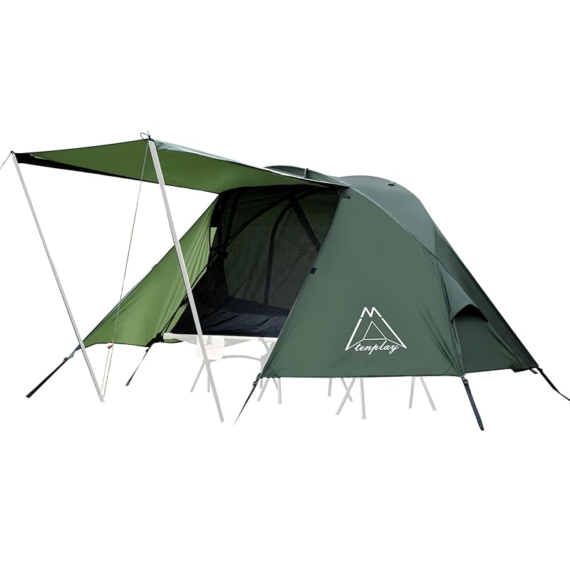 Tenplay 3WAY cot tent cot tent stilt tent Water pressure resistant PU5000mm For 1 person With vestibule front and rear canopy 70D nylon mosquito net
Tenplay 3WAY cot tent cot tent stilt tent Water pressure resistant PU5000mm For 1 person With vestibule front and rear canopy 70D nylon mosquito net