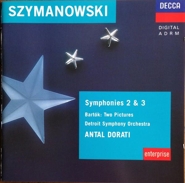 CD SZYMANOWSKI; DORATI - Symphonies 2 & 3 4256252 Decca 1990 Germany Classical Used
CD SZYMANOWSKI; DORATI - Symphonies 2 & 3 4256252 Decca 1990 Germany Classical Used