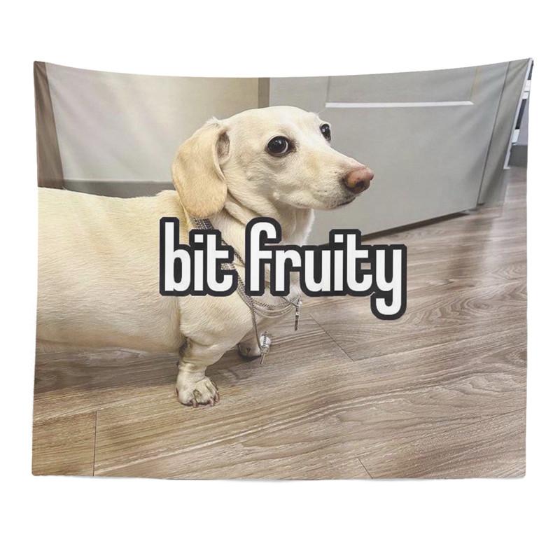 Aertemisi Bit Fruity Homophobic Dog Funny Meme Tapestry Wall Hanging Art for Bedroom Living Room Decor Party Backdrop 74x94cm(29x37in)
Aertemisi Bit Fruity Homophobic Dog Funny Meme Tapestry Wall Hanging Art for Bedroom Living Room Decor Party Backdrop 74x94cm(29x37in)