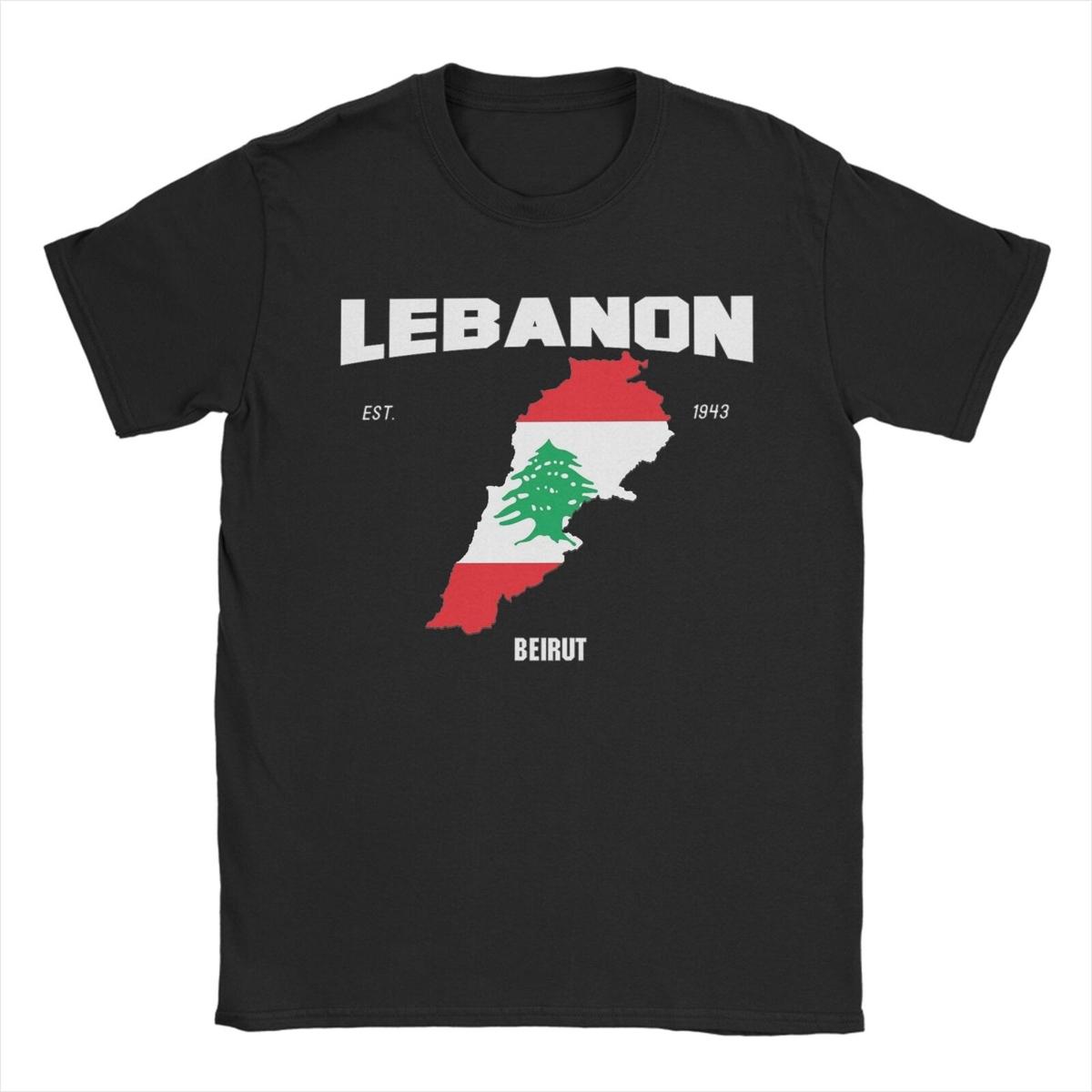 Mens Lebanon Flag Map Lebanese T Shirts 100 Cotton Clothing Funny Short Sleeve Crewneck Tees Adult TShirt S
Mens Lebanon Flag Map Lebanese T Shirts 100 Cotton Clothing Funny Short Sleeve Crewneck Tees Adult TShirt S