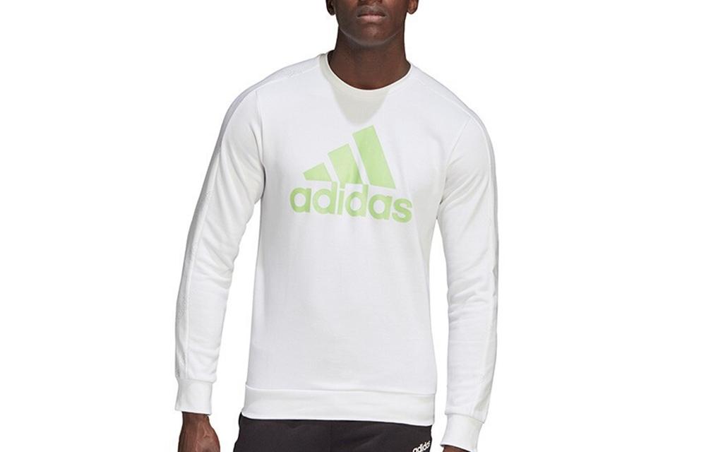 Adidas Sweatshirts Men s White Crew Neck Moderate Regular GJ6591 M
Adidas Sweatshirts Men s White Crew Neck Moderate Regular GJ6591 M