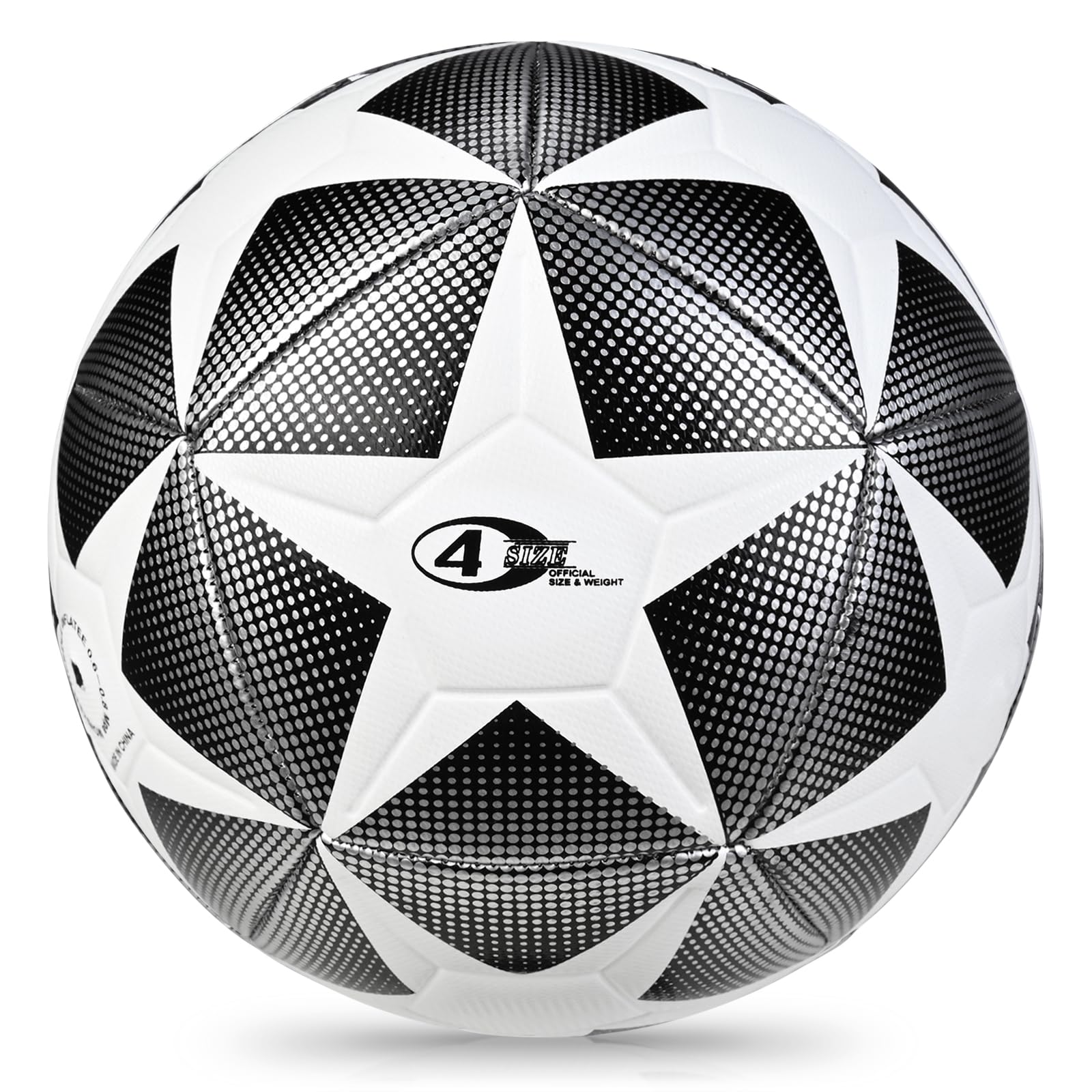 BYAOSUN Футбольный размер ПУ и Идеально подходит для практики и Доступен в белом или серебристо-черном мяче, 4, Кожа, Мягкий, Прочный, Износостойкий, чёрный
BYAOSUN Футбольный размер ПУ и Идеально подходит для практики и Доступен в белом или серебристо-черном мяче, 4, Кожа, Мягкий, Прочный, Износостойкий, чёрный