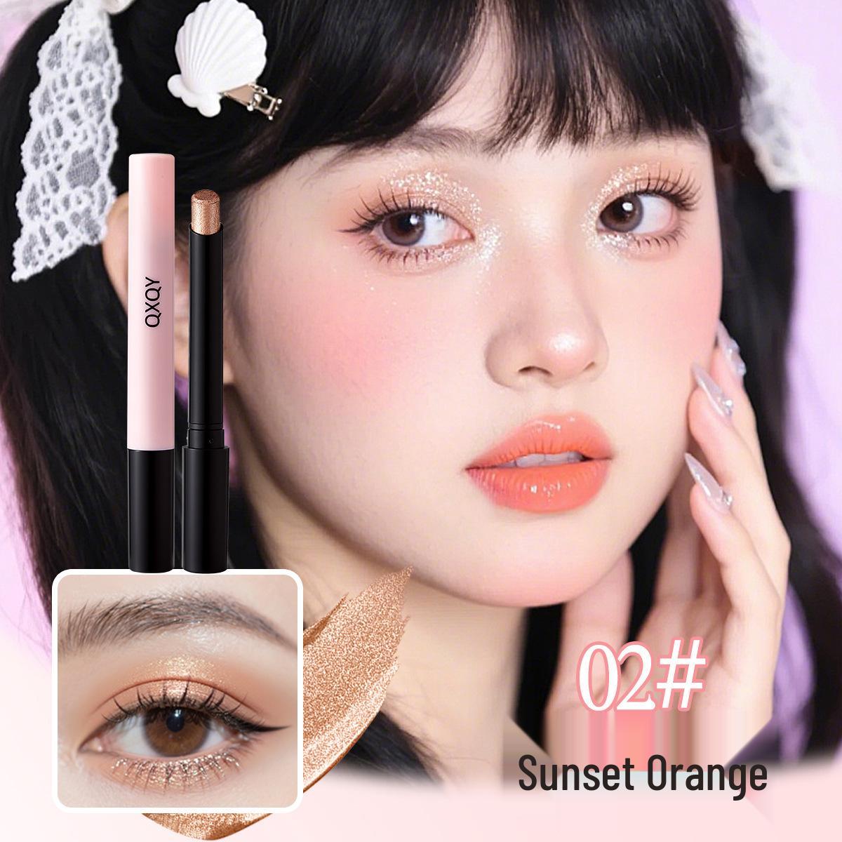 QXQY One-Swipe High-Pigment Eyeshadow Stick for Newbies - Earth Tone Shimmer
QXQY One-Swipe High-Pigment Eyeshadow Stick for Newbies - Earth Tone Shimmer