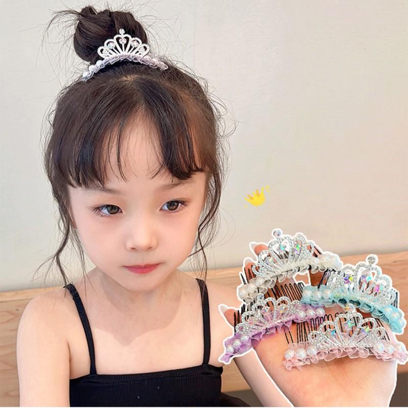 Flower Crystal Crown Hair Comb Star Pearl Children Tiara Headband Hair Styling Accessories Hollow Rhinestone Hairpins
Flower Crystal Crown Hair Comb Star Pearl Children Tiara Headband Hair Styling Accessories Hollow Rhinestone Hairpins