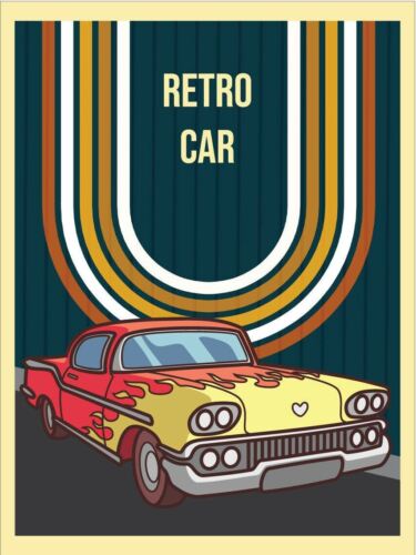 Retro Classic Hotrod Car Metal Wall Plaque Art Vintage tin sign retro Man CaveAluminum 20x30cm(7.8x11.8inch)
Retro Classic Hotrod Car Metal Wall Plaque Art Vintage tin sign retro Man CaveAluminum 20x30cm(7.8x11.8inch)