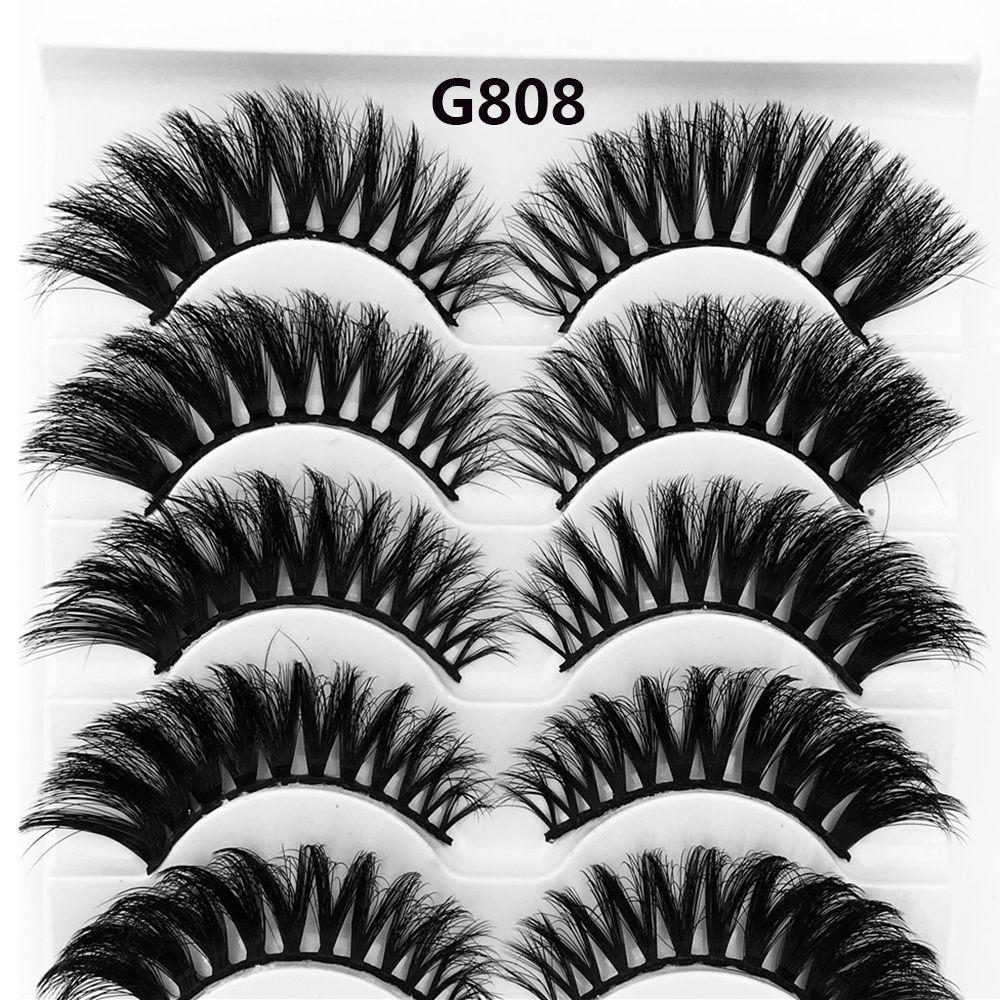 5 Pairs Reusable Cross Long Voluminous 3D Mink Hair False Eyelashes Wispy Lashes Extension Tools
5 Pairs Reusable Cross Long Voluminous 3D Mink Hair False Eyelashes Wispy Lashes Extension Tools
