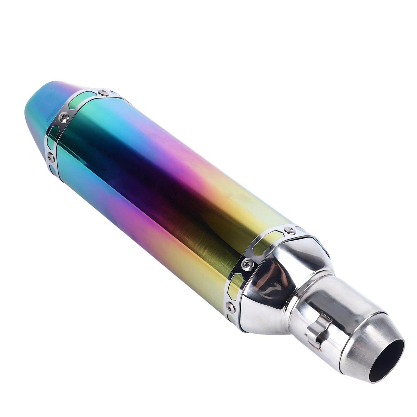 Motorcycle Exhaust Tip Pipe Large Displacement Stainless Steel Colorful Case Universal Outlets End Tailpipe for 51mm
Motorcycle Exhaust Tip Pipe Large Displacement Stainless Steel Colorful Case Universal Outlets End Tailpipe for 51mm