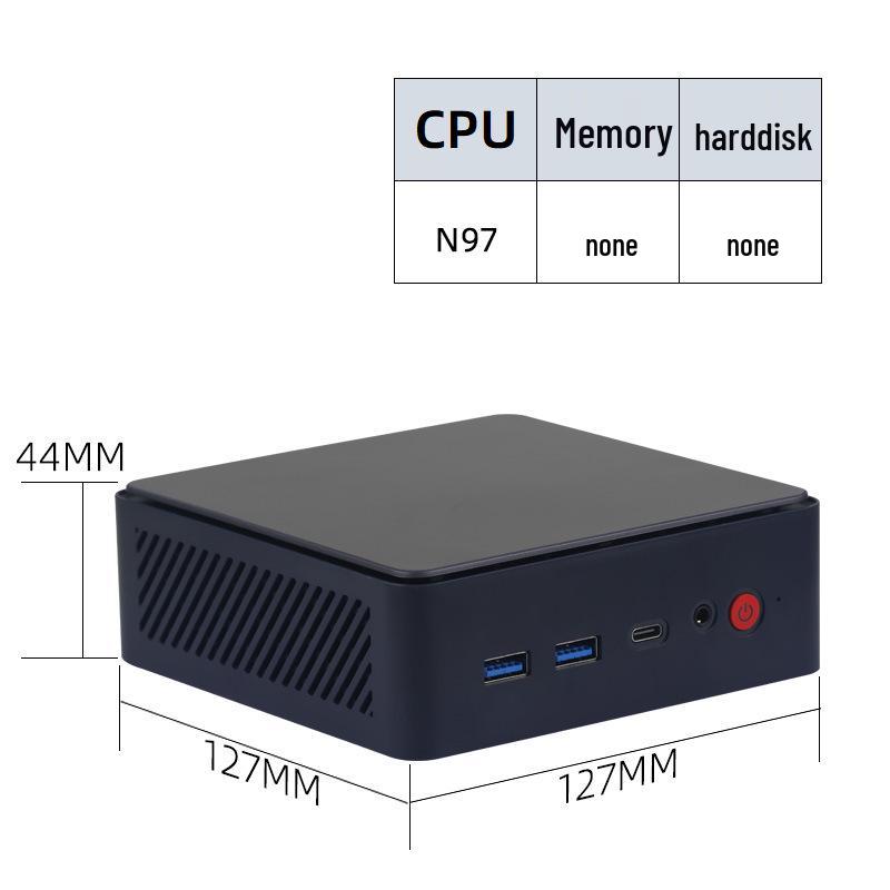 Мини-ПК 12-го поколения N97: Высококонфигуративный игровой и офисный портативный промышленный компьютер
Мини-ПК 12-го поколения N97: Высококонфигуративный игровой и офисный портативный промышленный компьютер