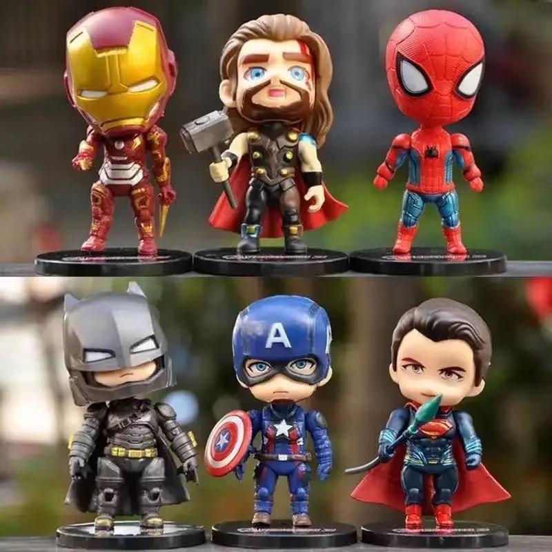 6pcs/set Marvel Avengers Black Panther Thanos Ironman Spiderman Captain American Hulk Figure Model Toys Birthday Gift
6pcs/set Marvel Avengers Black Panther Thanos Ironman Spiderman Captain American Hulk Figure Model Toys Birthday Gift