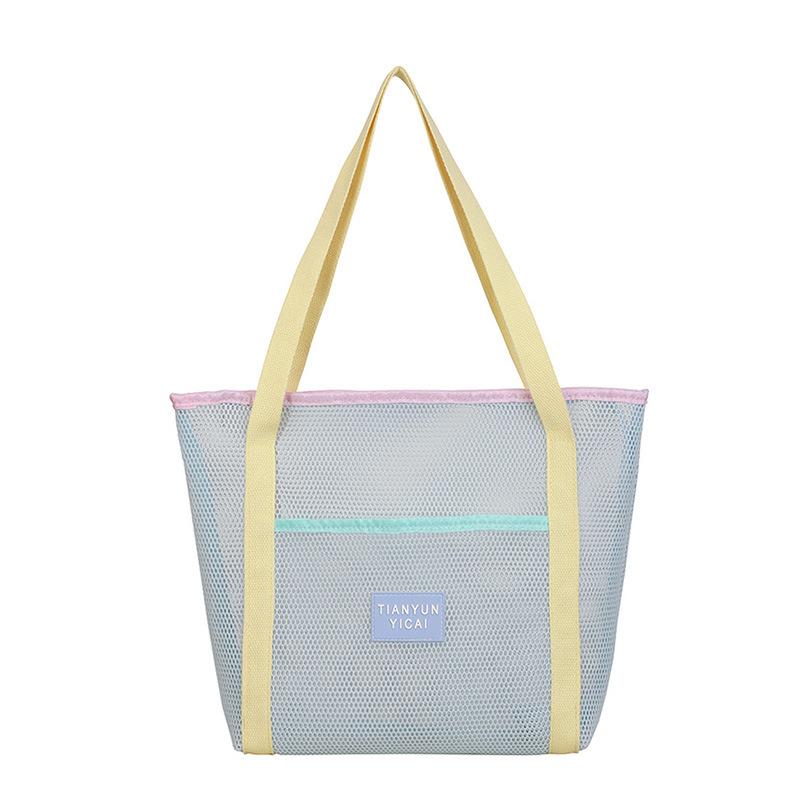 Beach bag summer large-capacity outdoor seaside handbag baby swimming equipment portable storage bag синій
Beach bag summer large-capacity outdoor seaside handbag baby swimming equipment portable storage bag синій
