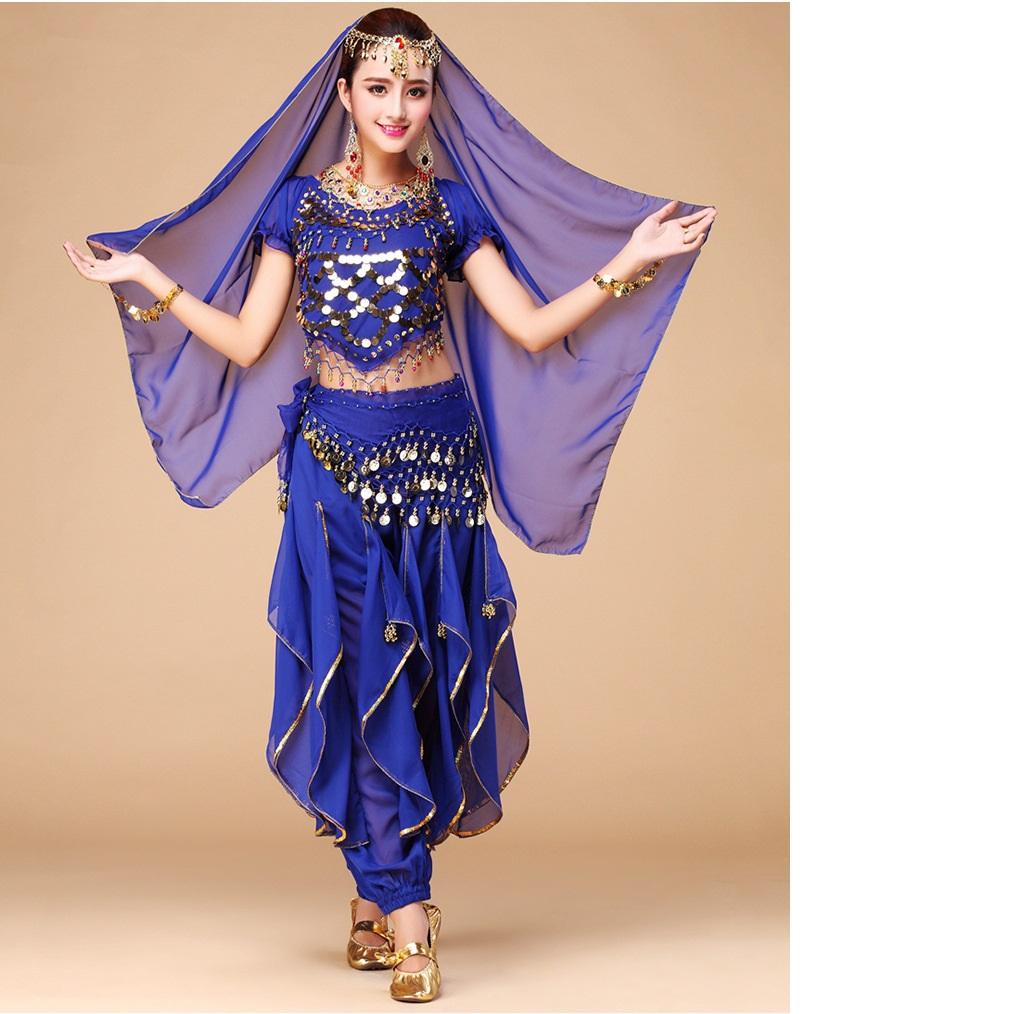 Spring and Summer Female Belly Dance Suit Indian Dance Costume Performance Costume Stage Performance Costume Adult Practice Costume Female Rotating one size темно-синього кольору
Spring and Summer Female Belly Dance Suit Indian Dance Costume Performance Costume Stage Performance Costume Adult Practice Costume Female Rotating one size темно-синього кольору